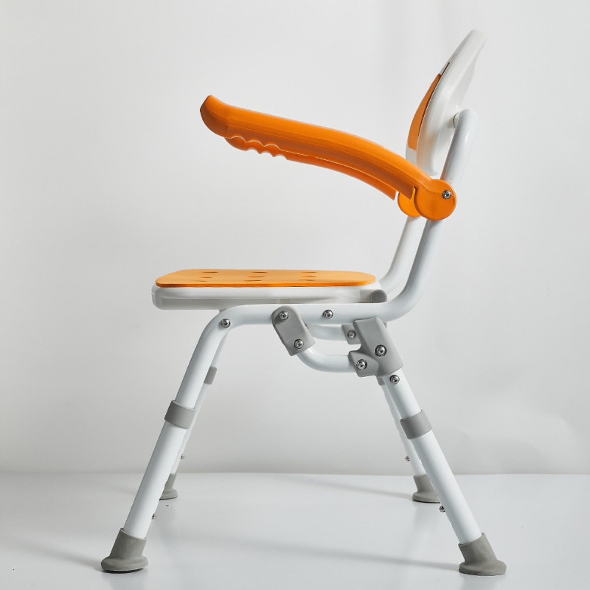 Meds Support Folding armrest shower chair